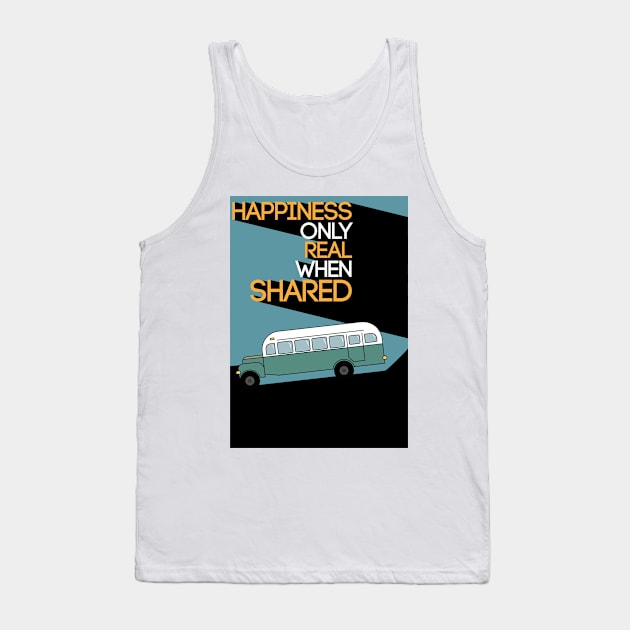 INTO THE WILD - Magic Bus Flatdesign Tank Top by NaturalSkeptic